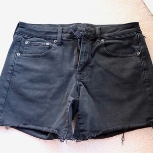 American Eagle Outfitters Black Jean Shorts